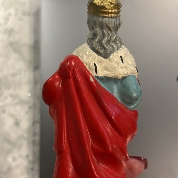 Lot of 5 vintage Nativity figures - Picture 13 of 14